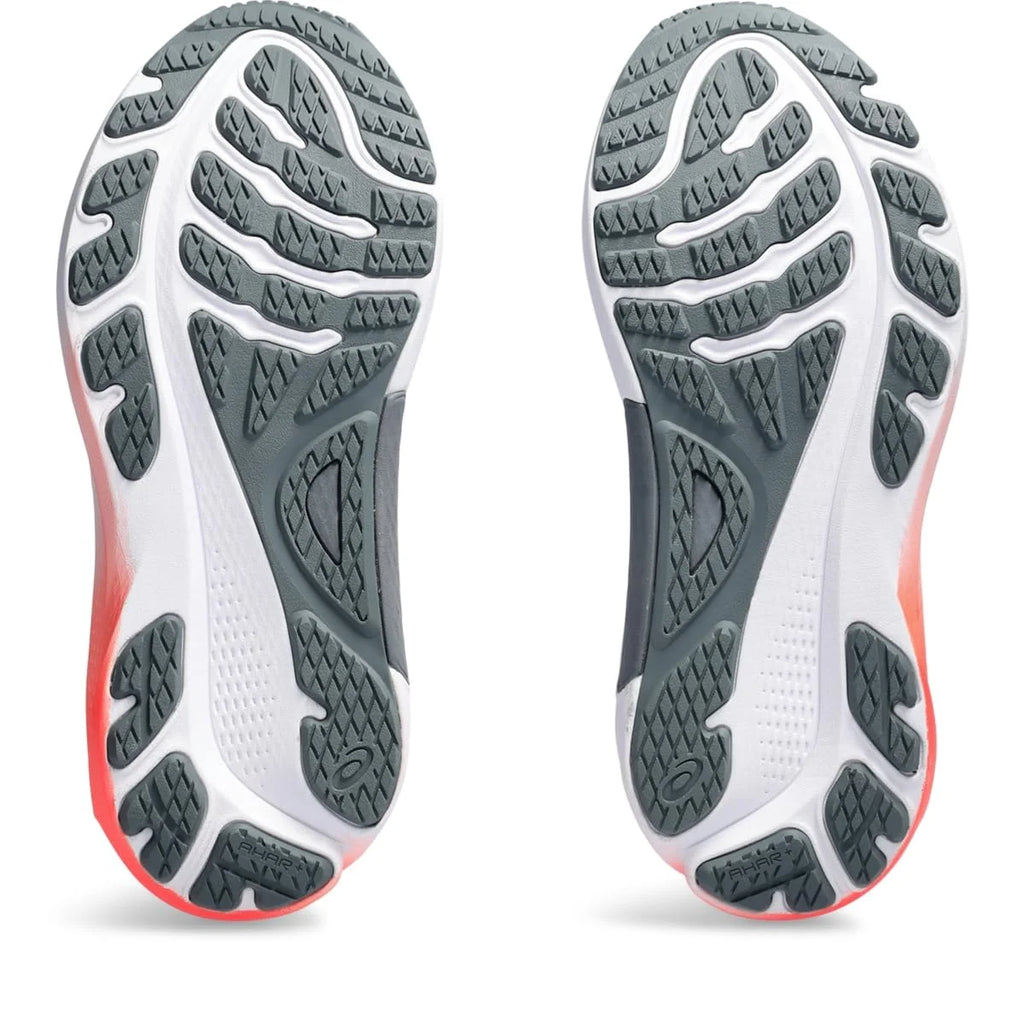 ASICS Women's Gel-Kayano 30 Running Shoes, Size 10 US ( Standard ), White/Sunrise RED