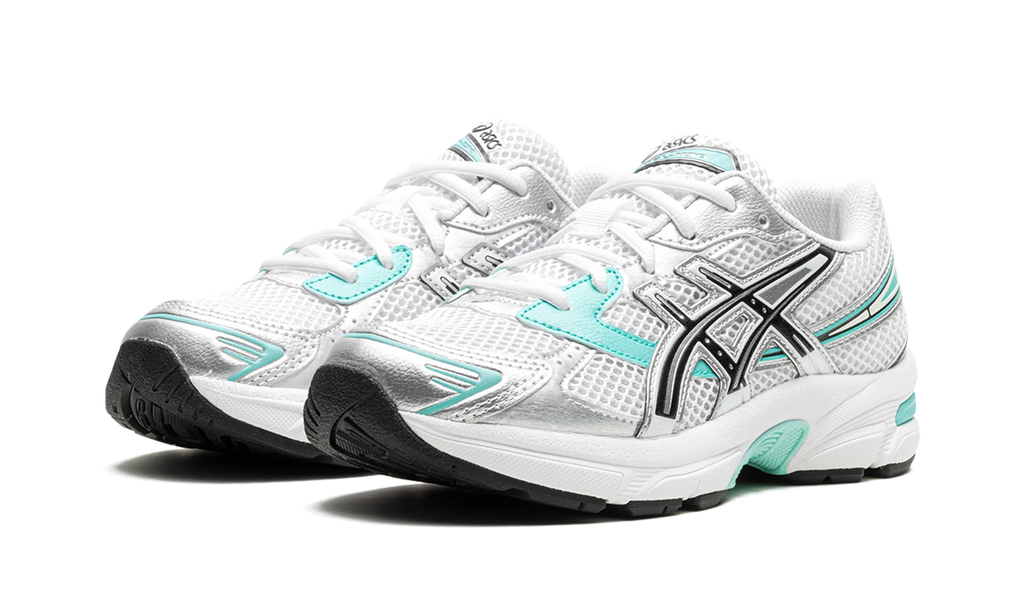 ASICS GRADE SCHOOL Gel-1130 GS "White Aqua" 1204A163 102 from Stadium Goods
