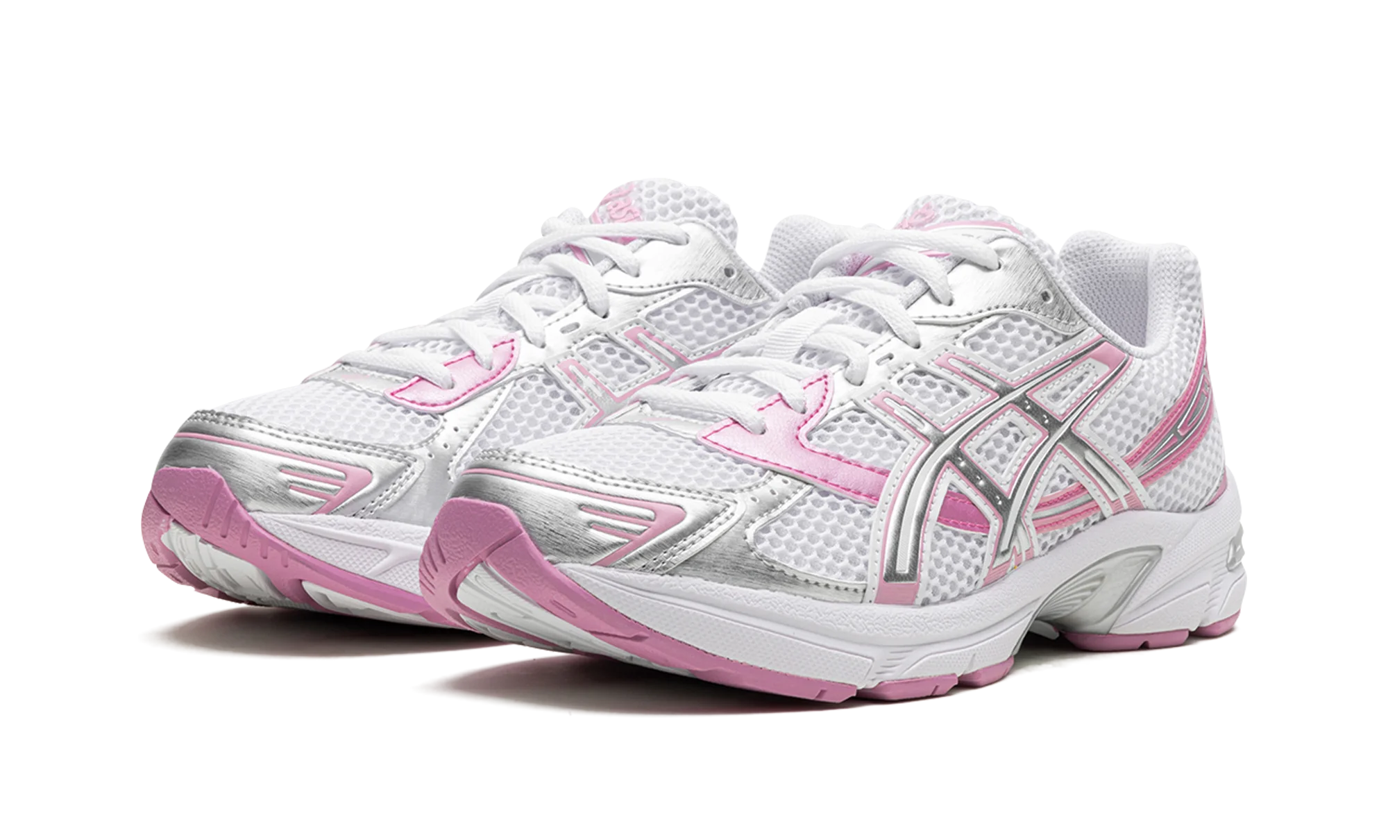 ASICS WOMENS Gel-1130 WMNS "White Silver Pink" 1202A507 100 from Stadium Goods
