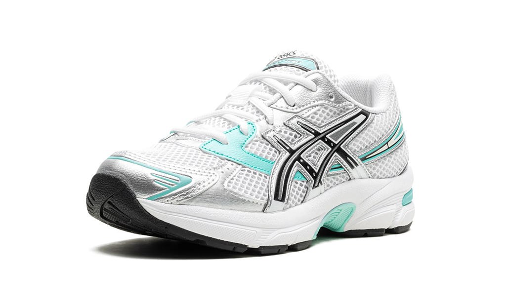 ASICS GRADE SCHOOL Gel-1130 GS "White Aqua" 1204A163 102 from Stadium Goods